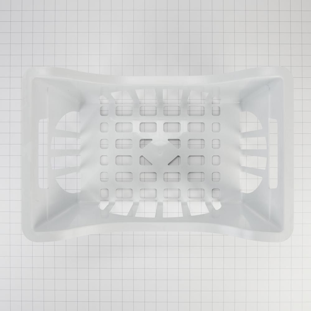 Amana 8210434A Refrigerator Freezer Basket - Durable Plastic Storage Bin for Frozen Food Organization - Perfect for Kitchen, Grocery Storage & Meal Prep