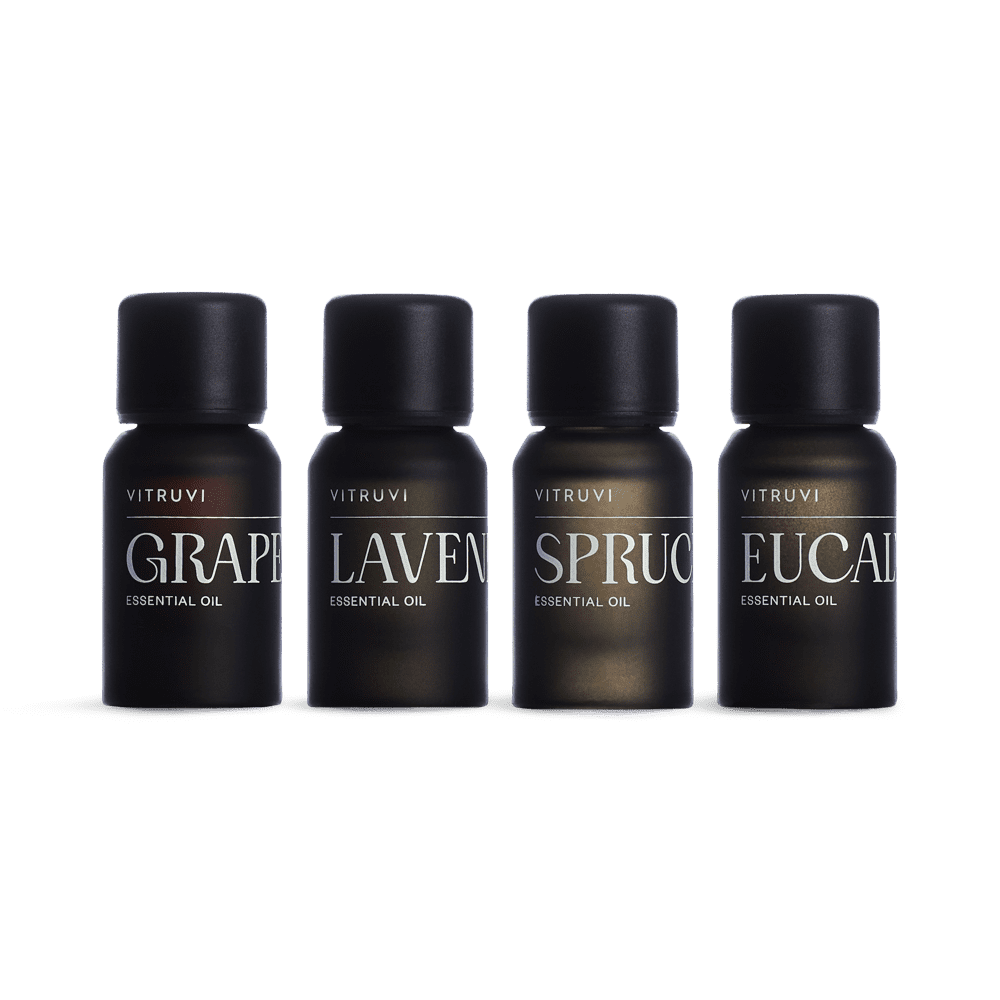 Pure Essential Oils Set - 100% Natural Therapeutic Grade Aromatherapy Oils for Diffusers, Massage & Relaxation - Perfect for Home Spa, Yoga & Stress Relief