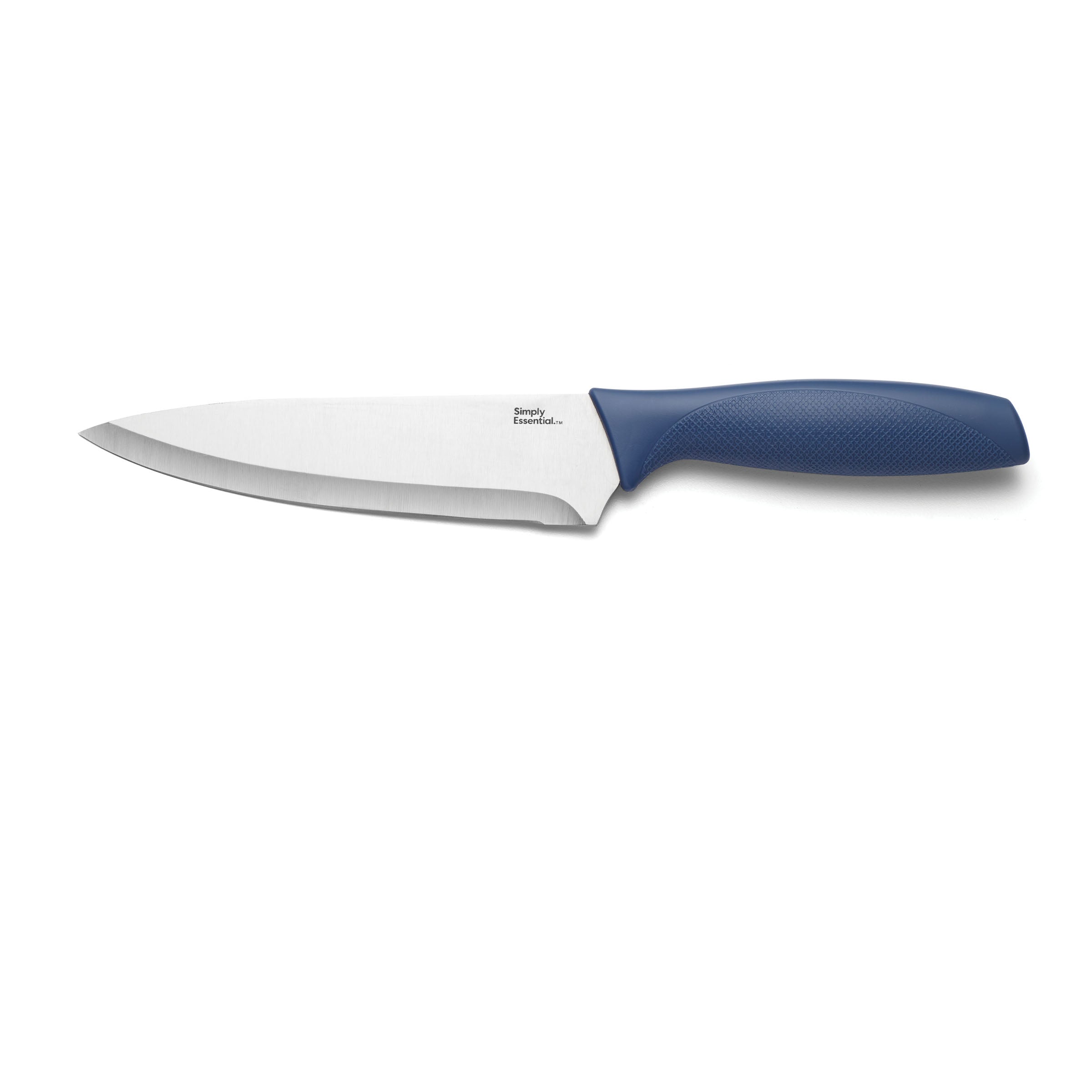 BBB Simply Essentials 8-Inch Chef Knife - High Carbon Stainless Steel Kitchen Knife for Professional Chefs & Home Cooking - Perfect for Slicing, Dicing & Chopping Vegetables, Meat & Herbs