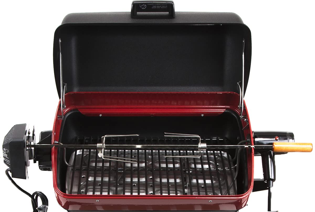 Americana Rotisserie Electric Grill - Countertop Rotisserie Oven for Chicken, Turkey & Meat - Perfect for Home Cooking, BBQ & Outdoor Gatherings