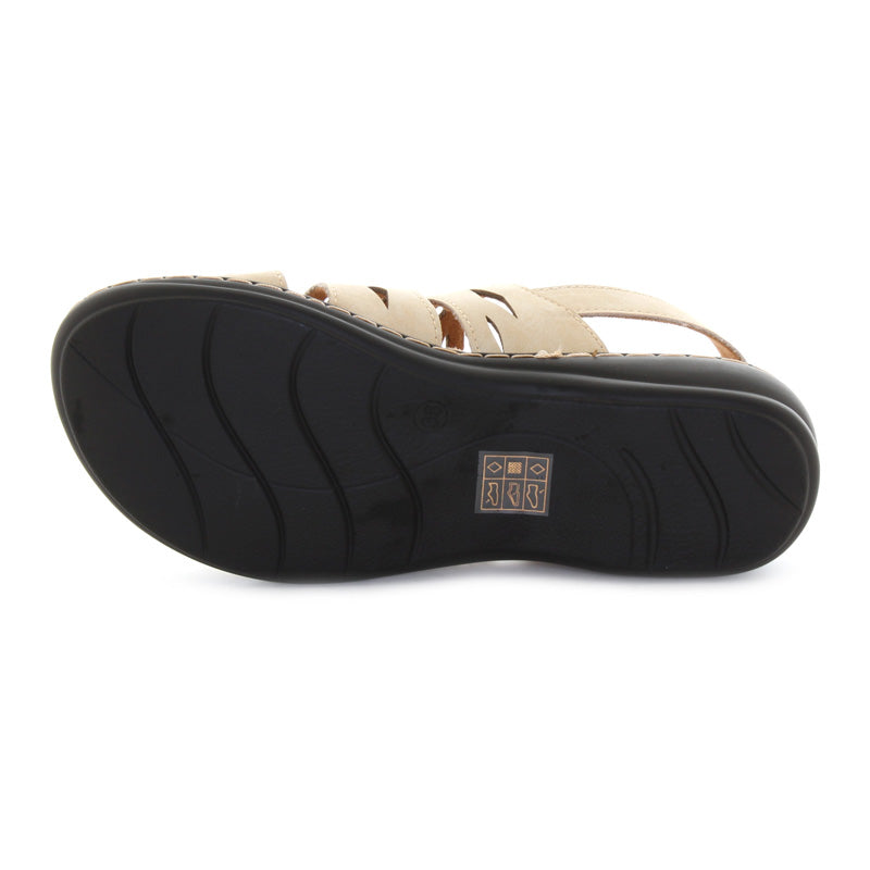 Women's Comfortable Dolly Sandals with Adjustable Back Strap - Casual Summer Shoes for Beach, Walking & Outdoor Activities