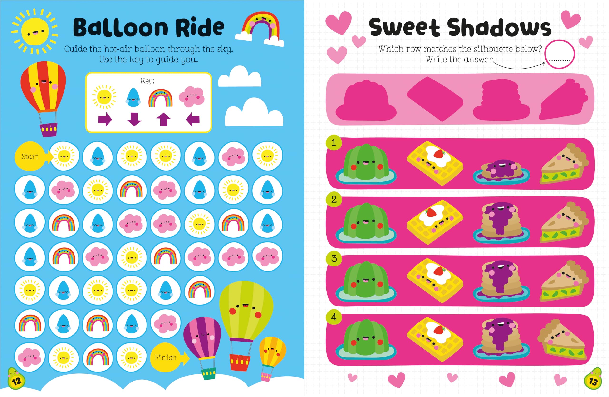Shiny Stickers Super-Cute Activity Book for Kids - Fun Learning & Creative Play | Perfect for School, Travel & Birthday Party Favors