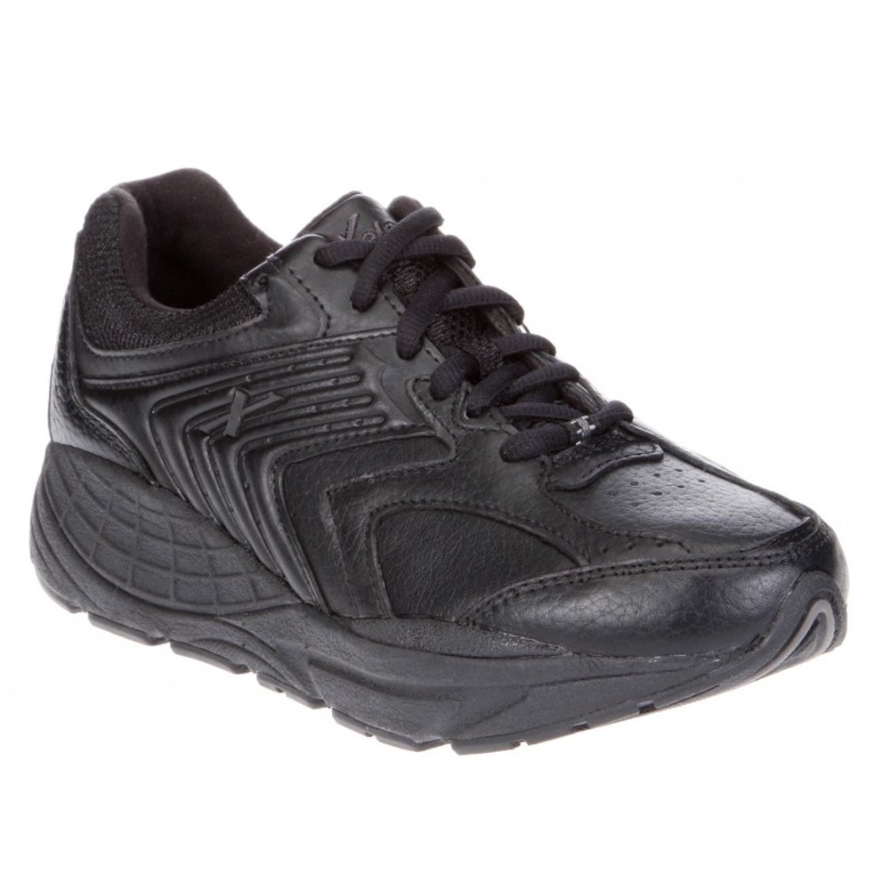 Matrix One Men's Comfort Therapeutic Extra Depth Sneaker - Leather Lace-Up Walking Shoes for Plantar Fasciitis & Arch Support - Ideal for Work, Travel & Daily Comfort