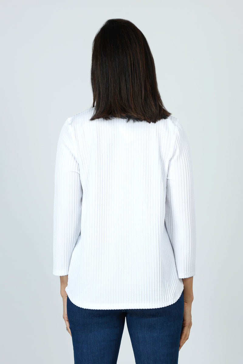 Best Ribbed V-Neck Shirttail Top for Women - Stylish Casual & Layering Blouse for Everyday Wear, Office, and Date Nights
