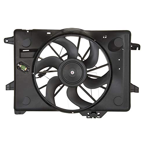 RADIATOR FAN FO3115121 Replacement for 2000-2002 Ford Crown Victoria, Lincoln Town Car & Mercury Grand Marquis - Perfect for Engine Cooling System Repair & Maintenance