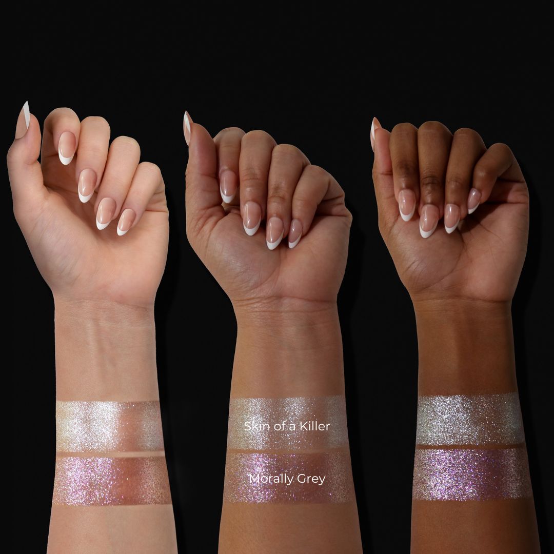 Skin of a Killer Highlighter - Glow Makeup for Face & Cheekbones - Perfect for Night Out, Party & Photo Shoots