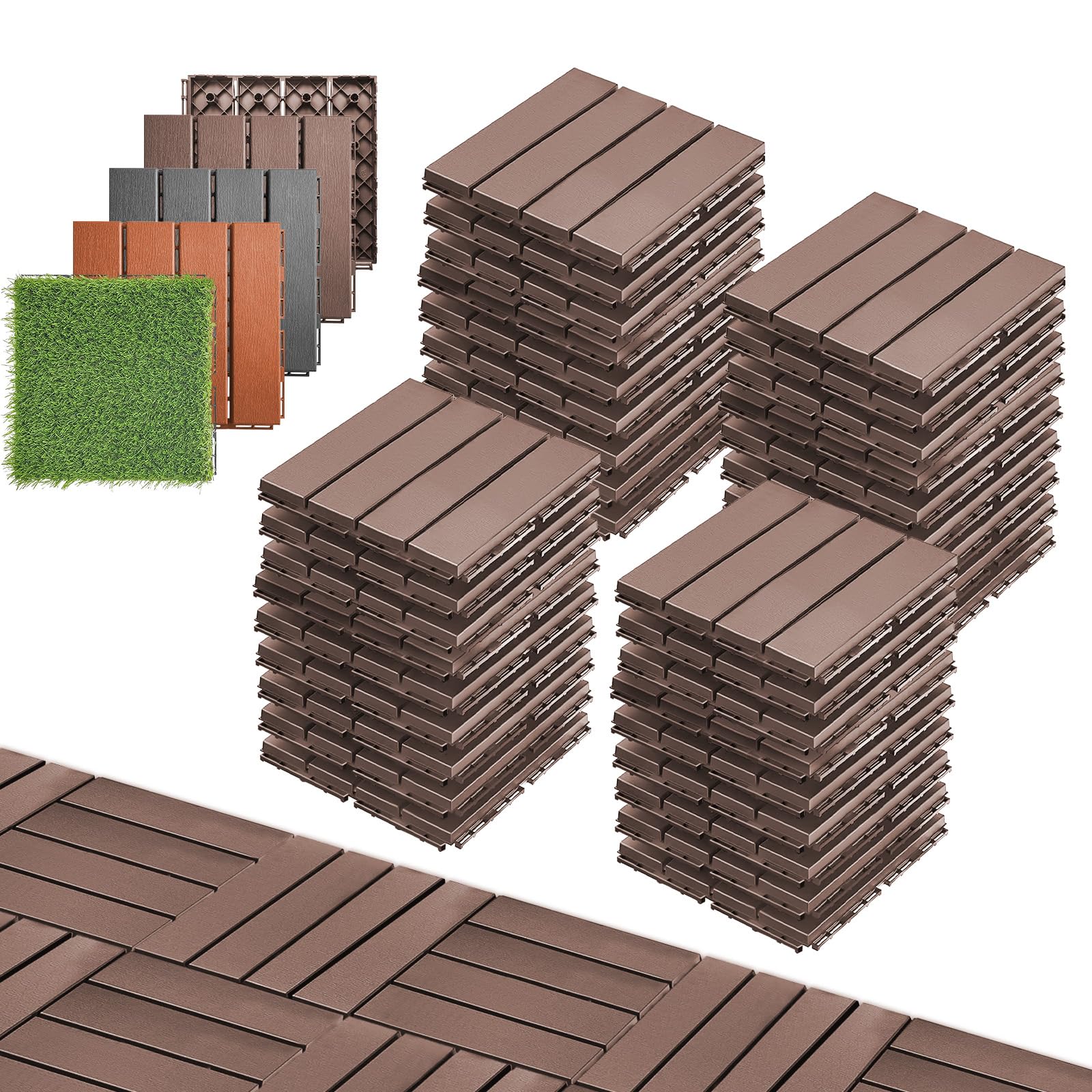Interlocking Deck Tiles 12