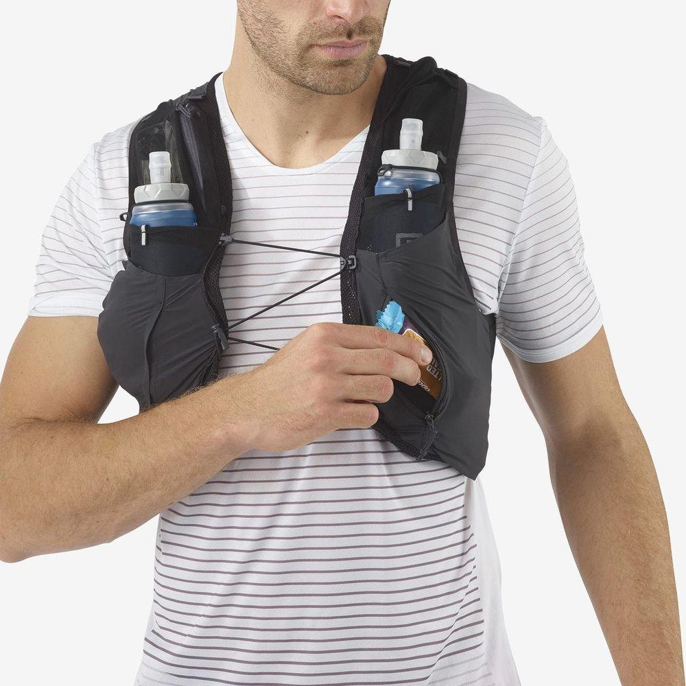 Salomon Unisex Sense Pro 5 Running Vest - Lightweight Hydration Pack for Trail Running & Hiking - Perfect for Outdoor Adventures & Marathon Training