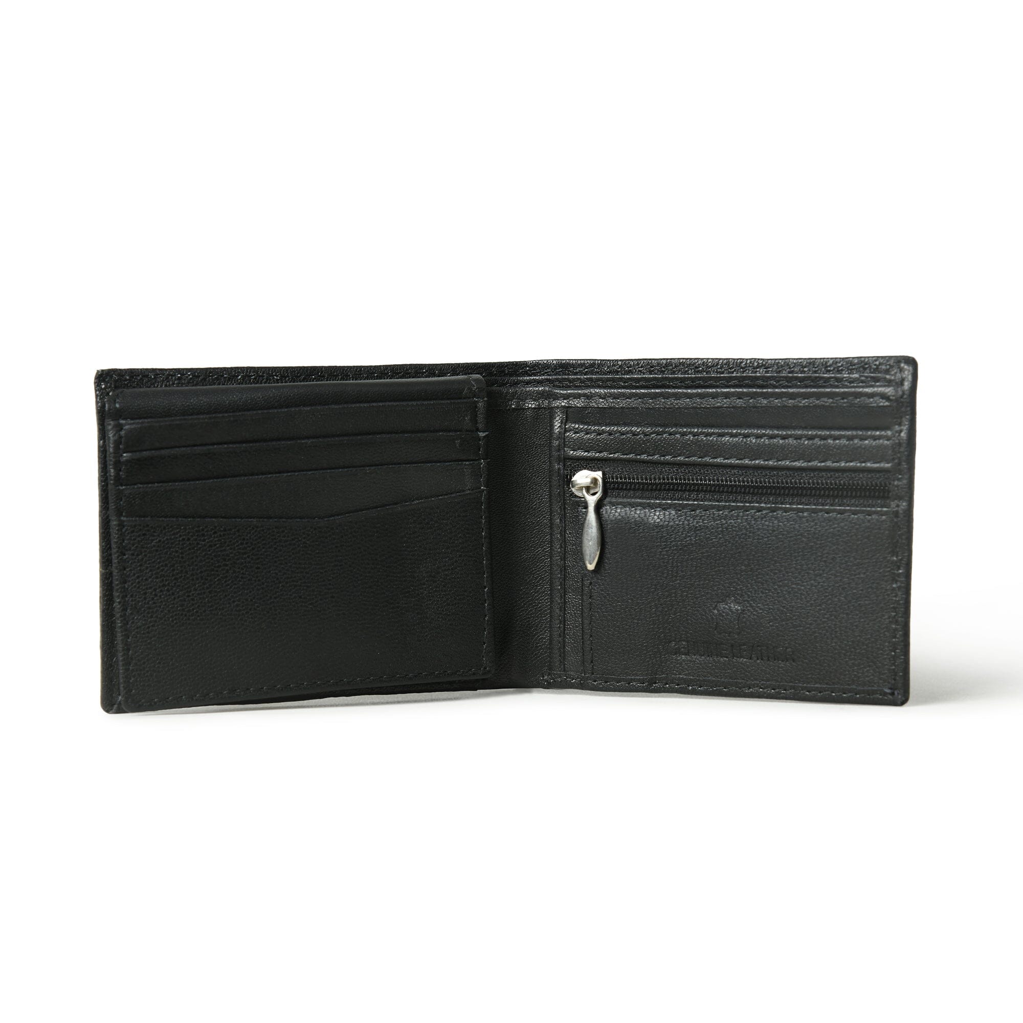 Premium Donovan Men's Leather Wallet - RFID Blocking Slim Bifold Wallet for Men - Perfect for Everyday Use, Travel & Business
