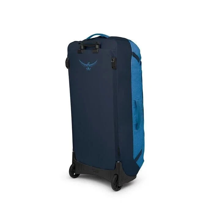 Osprey Transporter Wheeled Duffel 120 - Large Rolling Travel Duffel Bag for Airplane, Camping & Adventure Gear Storage - Perfect for International Travel & Outdoor Expeditions