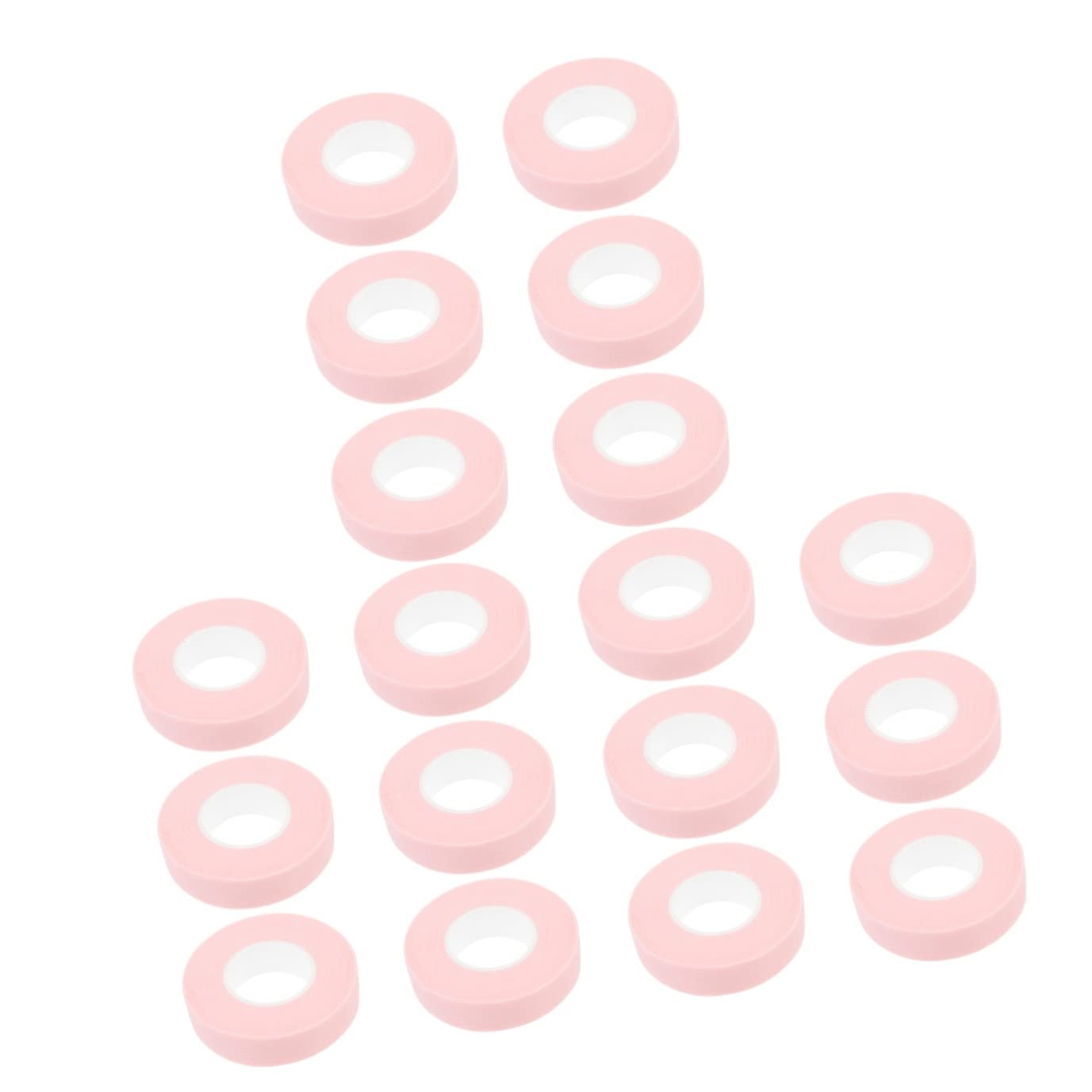 DOITOOL 18 Rolls Microporous Breathable Lash Adhesive Tape - Hypoallergenic Eye Pads for Makeup & False Eyelashes - Perfect for Beauty Salons, Bridal Makeup & DIY Extensions