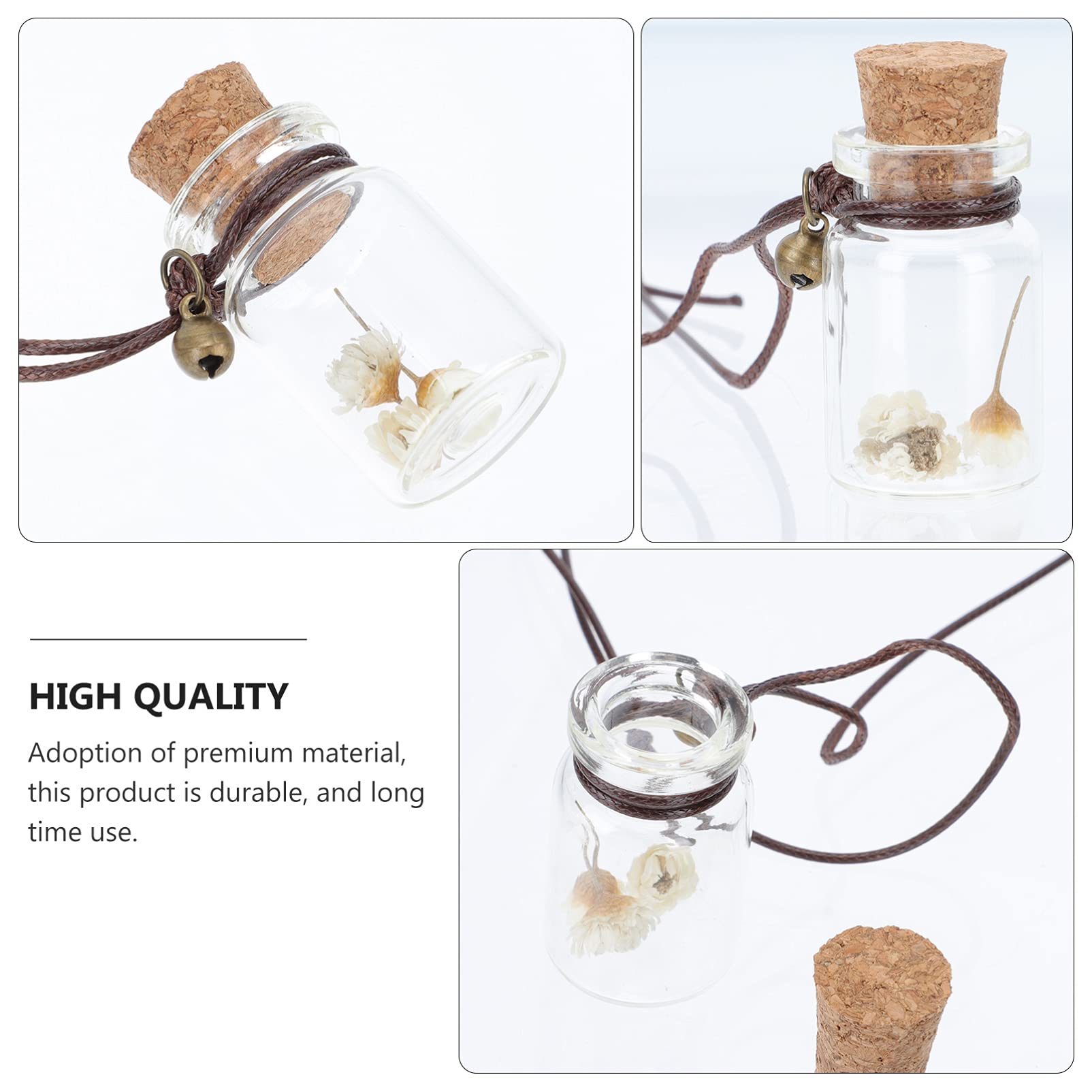 4-Piece Perfume Bottle Pendant Set - Essential Oil Diffuser for Car, Hanging Car Air Freshener & Interior Decor - Aromatherapy Gift for Home, Office, and Travel Use
