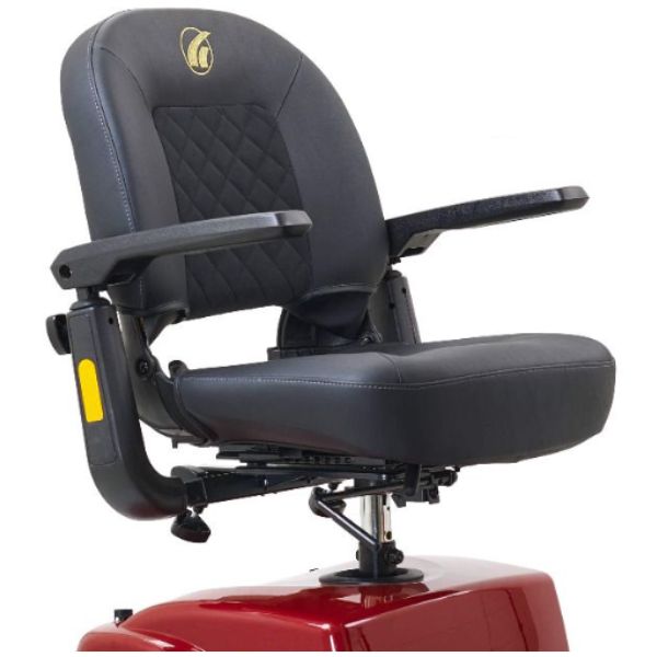 Golden Technologies Companion 4 Wheel Bariatric Mobility Scooter GC440 - Heavy Duty Electric Scooter for Adults & Seniors with 500 lbs Capacity - Ideal for Indoor & Outdoor Use, Shopping, Travel & Daily Mobility