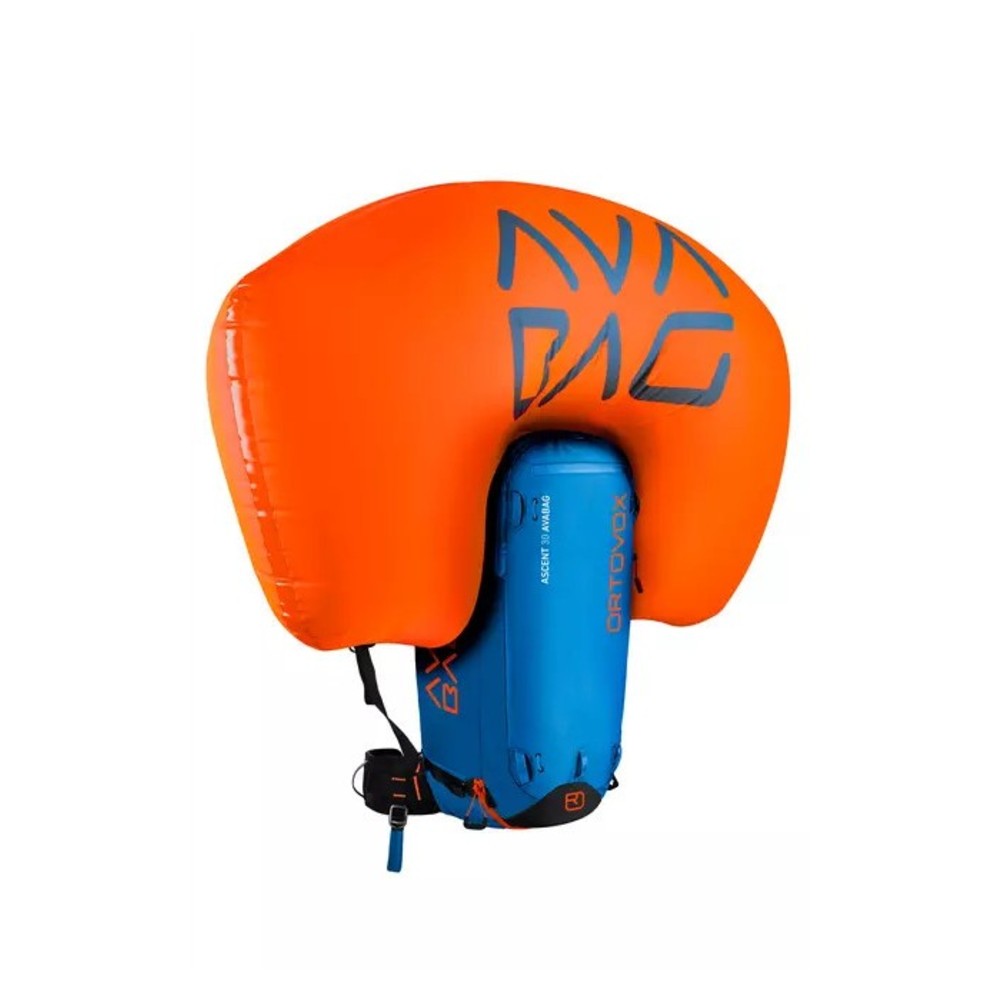Ortovox Ascent 30 Avabag Kit - Lightweight Avalanche Airbag Backpack for Skiing & Snowboarding - Safety Gear for Backcountry Adventures