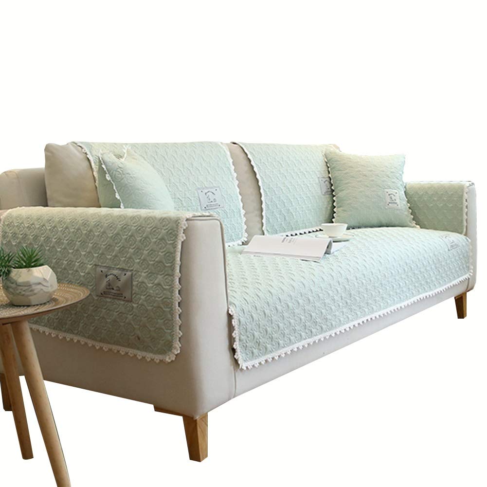 Non-Slip Reversible Quilted Sofa Cover - LIQICAI Stretchable Couch Covers for Sectional, Love Seat & Recliner - Customizable Furniture Protector with Armrest & Backrest Cover (Multiple Sizes) - Perfect for Living Room, Family Room & Home Decor