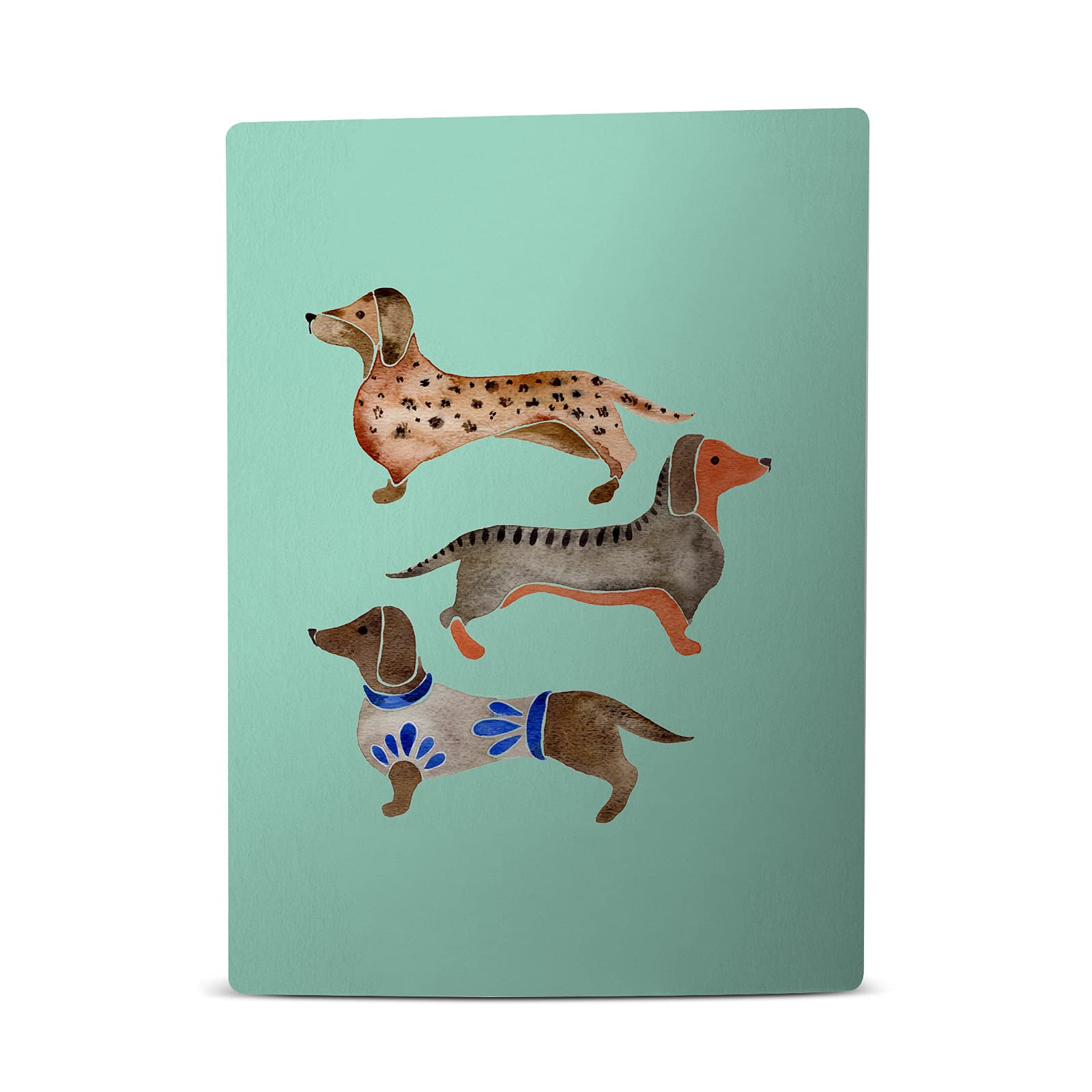 PS5 Disc Edition Cat Coquillette Dachshunds Vinyl Skin - Officially Licensed Gaming Case Cover for Sony Playstation 5