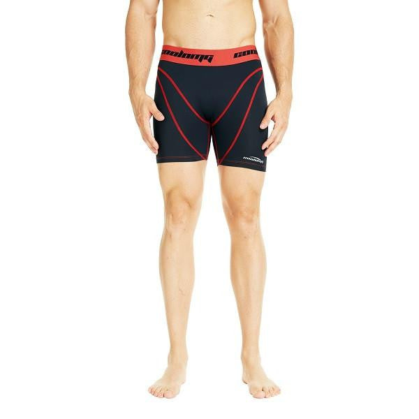 Men's Black & Red Workout Shorts - Breathable Gym Running Training Shorts for Men - Perfect for Jogging, Fitness & Active Lifestyle
