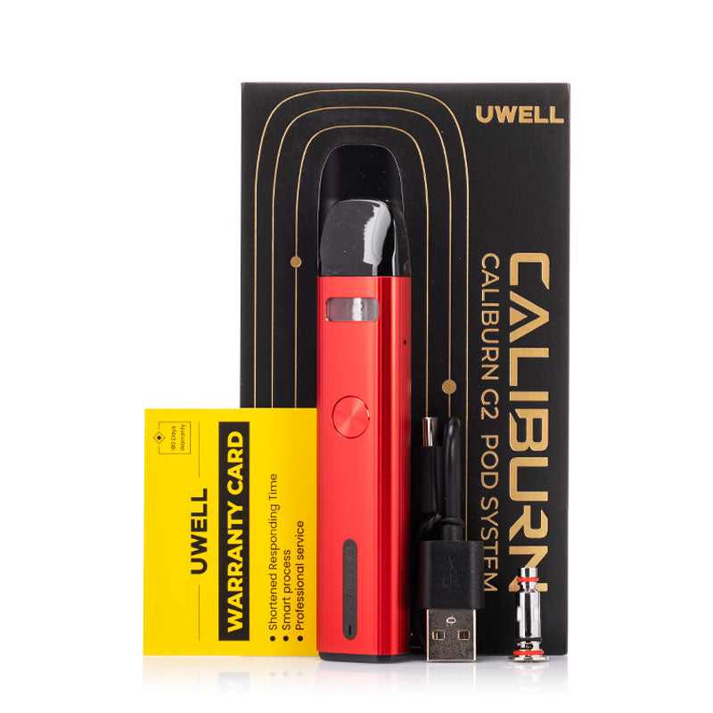Uwell Caliburn G2 Pod Kit 750mAh Rechargeable Vape Pen - Portable & Lightweight for On-the-Go Vaping | Perfect for Travel, Work & Outdoor Activities
