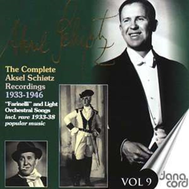 Aksel Schiotz The Complete Recordings Vol. 9 - Classical Music CD Collection for Audiophiles & Music Lovers | Perfect for Home Listening, Gifts & Music Study