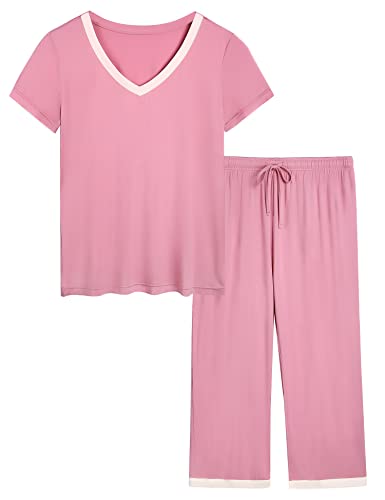 Dusty Pink (Capri Pants)