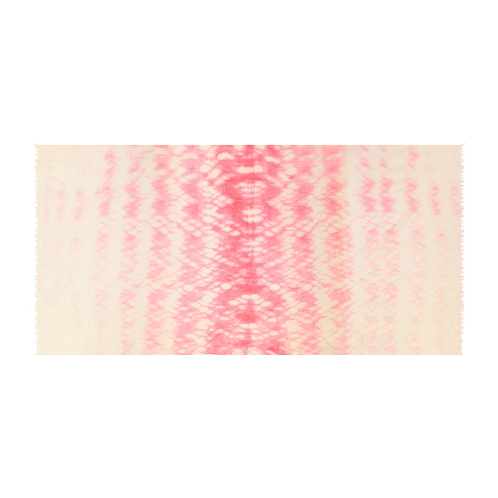 Luxury Cashmere Felted Dip Dye Shawl - Soft Blush Pink Wrap Scarf for Women | Perfect for Winter Fashion, Office Wear & Special Occasions