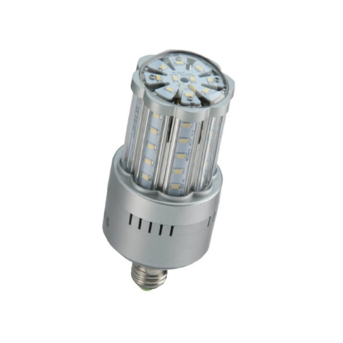 20W Mini LED Post Top Light - 8039EAMB Amber Turtle Safe Retrofit - Energy Efficient Bollard Style Outdoor Lighting for Pathways, Gardens & Driveways