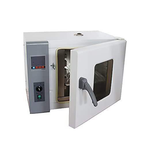 Professional Lab Convection Oven - Digital Forced Air Drying Oven with Adjustable Speed Fan, 1KW Power, 26x18x21 Inch, 220V - Ideal for Laboratory, Industrial Baking, and Material Drying Applications