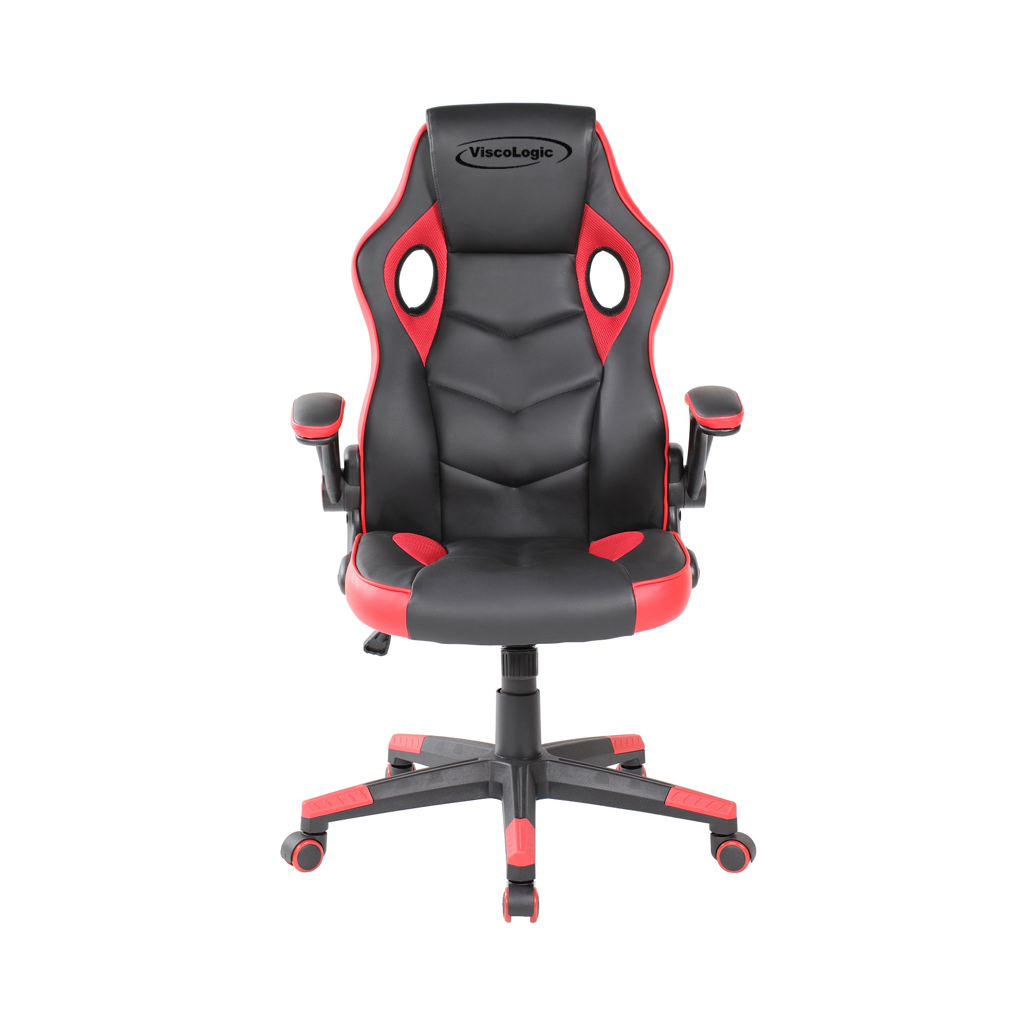 HAWK SERIES 9542H Ergonomic Gaming Chair with Lumbar Support - Black & Red Racing Style for PC, Console & Office Use - Perfect for Gamers & Professionals