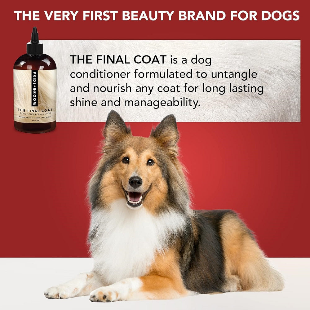The Final Coat Dog Conditioner - Premium Leave-In Detangler & Shine Enhancer for Healthy, Soft Fur | Perfect for Grooming, Show Dogs & Daily Care