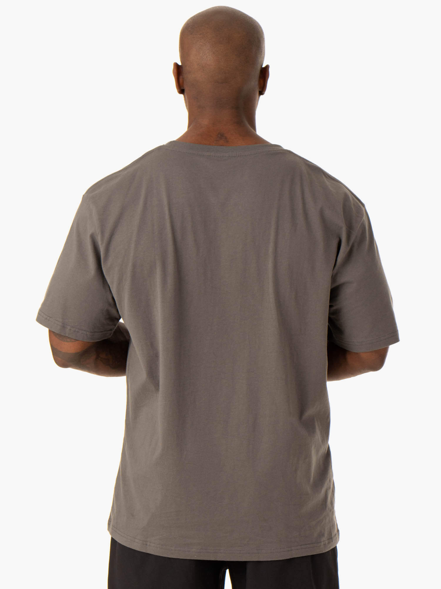 Oversized T-Shirt for Women & Men - Soft Cotton Charcoal Gray Loungewear - Perfect for Casual Outfits, Relaxing at Home, and Streetwear Fashion