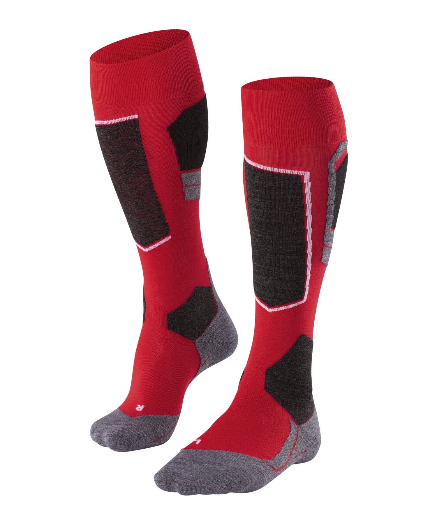 FALKE Men's SK4 Advanced Ski Socks - Light Cushion Merino Wool for Quick Drying & Warmth - Perfect for Skiing, Snowboarding & Winter Sports (1 Pair)