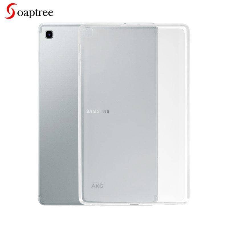 Premium Clear Soft TPU Protective Case for Samsung Galaxy Tab A 10.1 (2019 Model T510/T515) - Slim Fit, Shockproof Cover for Work, School & Travel