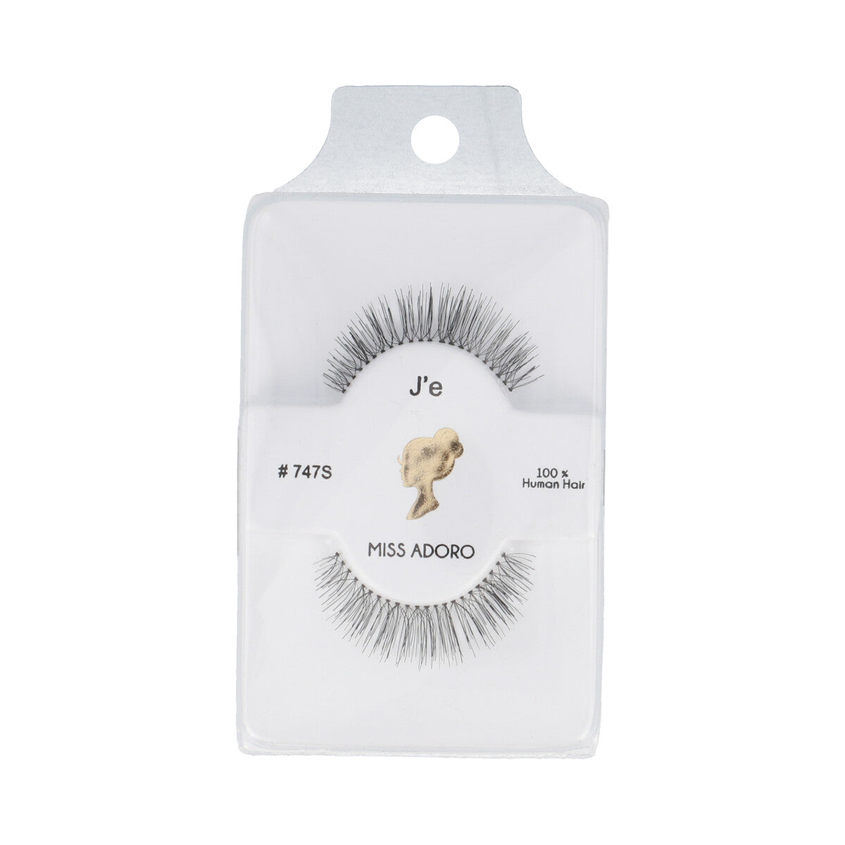 False Eyelashes #747S - Natural Looking Lashes for Dramatic Eye Makeup - Perfect for Parties, Weddings & Special Occasions