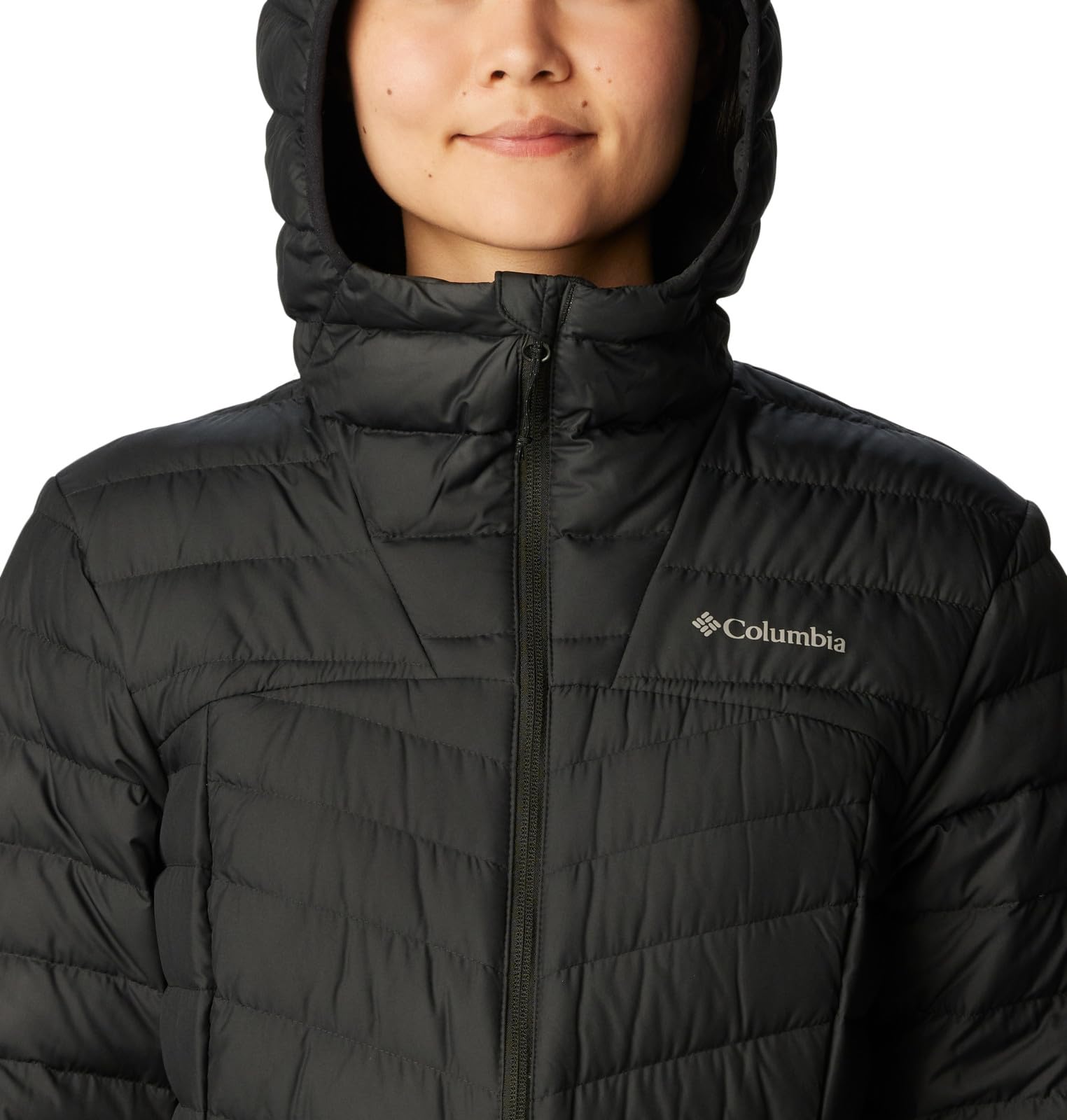 Columbia Women's Westridge Hooded Down Jacket - Lightweight Waterproof Winter Coat for Hiking, Travel & Outdoor Activities