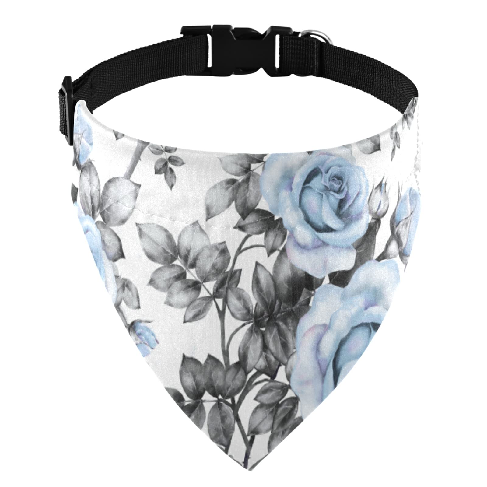 Adjustable Pet Bib for Dogs & Cats - Soft Triangle Saliva Towel with Buckle, Washable & Breathable Bandana Scarf - Perfect for Mealtime, Grooming & Outdoor Adventures