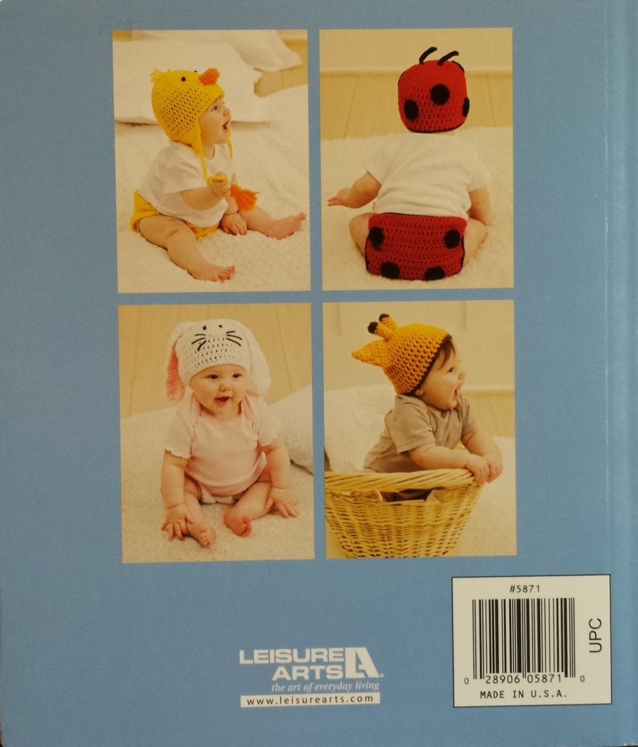 Crochet Hats & Diaper Covers Set - 5 Adorable Baby Outfit Patterns for Beginners | Perfect for Newborn Photography, Baby Showers & Handmade Gifts