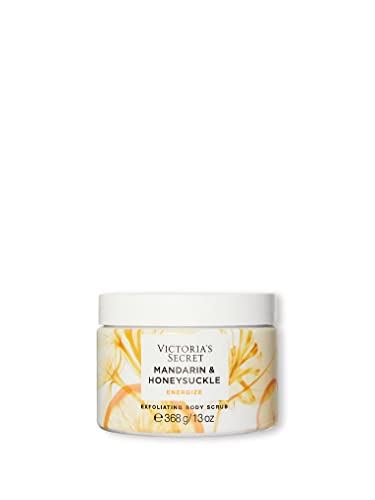 Victoria's Secret Mandarin & Honeysuckle Exfoliating Body Scrub - Refreshing Citrus Floral Scent for Smooth, Glowing Skin | Perfect for Spa Day & Self-Care Routine