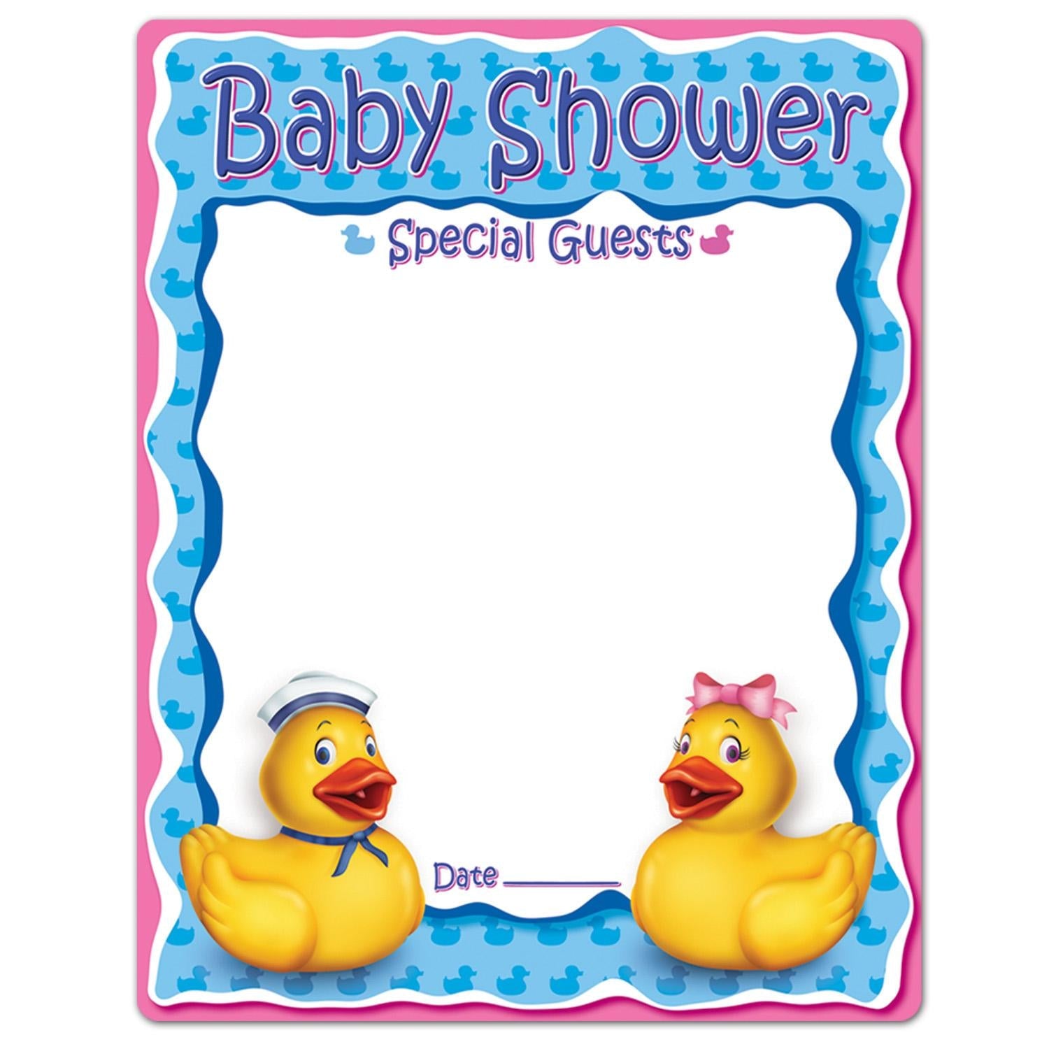 12 Pack Beistle Just Duckie Party Decorations - Fun Duck-Themed Birthday Party Supplies for Kids & Baby Showers - Perfect for Decor, Photo Booths & Themed Events