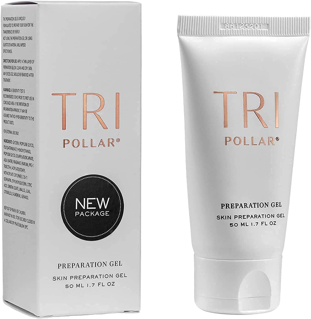 TriPollar Stop RF Facial Tightening Gel 50ml (3-Pack) - Professional Anti-Aging Preparation Gel for Home Use - Compatible with TriPollar Stop Devices - FDA Cleared - Perfect for Skin Tightening & Wrinkle Reduction Treatments