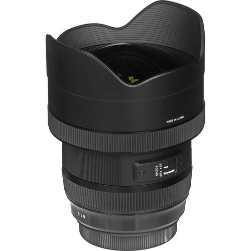 Sigma 12-24mm f/4 DG HSM Art Lens for Nikon F Mount - Ultra Wide Angle Zoom Lens with Cleaning Kit, Tripod & 32GB SD Card - Perfect for Landscape, Architecture and Interior Photography