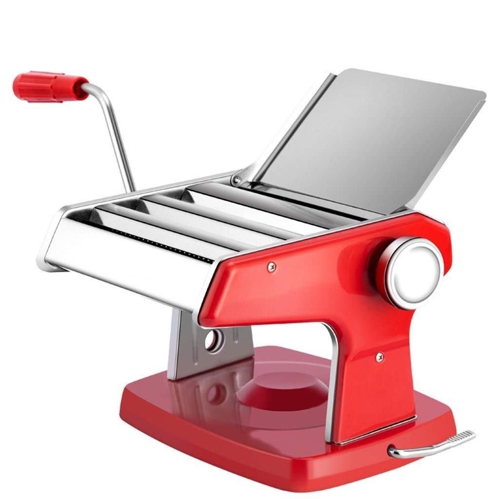 ZWB Manual Pasta Maker Machine - Stainless Steel Noodle Press with 6 Thickness Settings for Homemade Lasagna, Macaroni & Fresh Pasta | Perfect for Italian Cooking, Family Meals & DIY Kitchen Projects