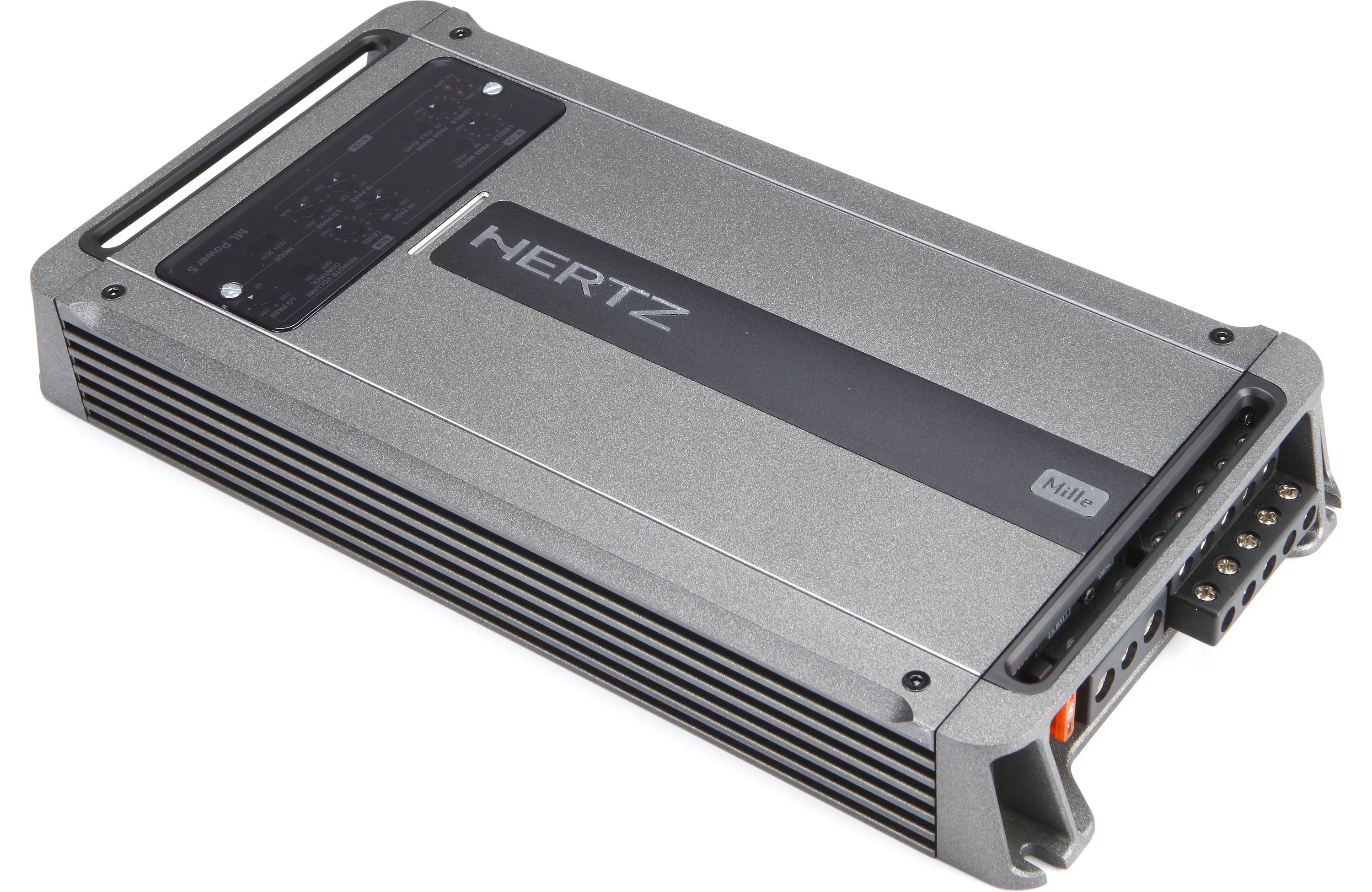 Hertz Mille ML Power 5 D Class 5 Channel Car Amplifier - High Power Audio System for Cars, Trucks & SUVs - Perfect for Car Audio Upgrades & Custom Sound Systems