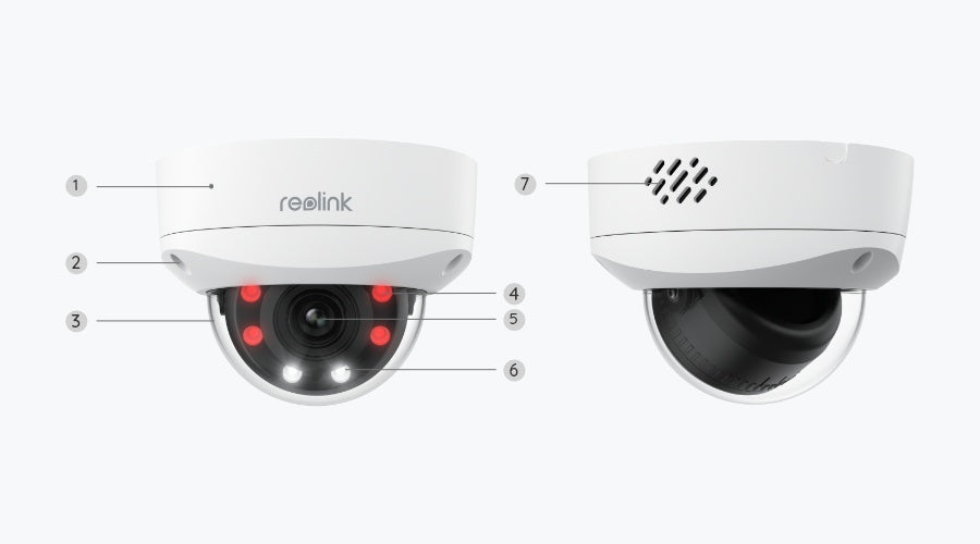 P437 Smart 4K PoE Security Camera with 5X Optical Zoom - Outdoor/Indoor Surveillance for Home & Business Protection