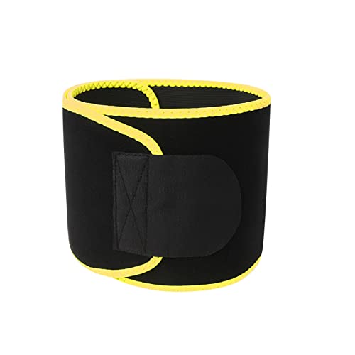 Women's Waist Trainer Corset - Slimming Belly Band & Body Shaper for Workout, Postpartum & Everyday Use | Breathable Girdle for Tummy Control & Waist Cincher | Yellow, Size M | Perfect for Gym, Yoga & Shapewear