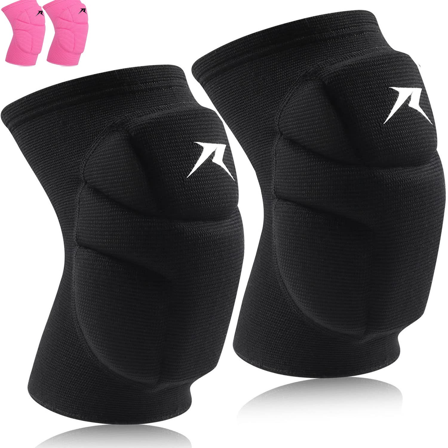 **Volleyball Knee Pads for Men & Women – Professional Grade Knee Compression Sleeves with High Protection Pads – Support for Running, Meniscus Tear, ACL, Arthritis & Joint Pain Relief – Ideal for Volleyball, Basketball & Workouts**