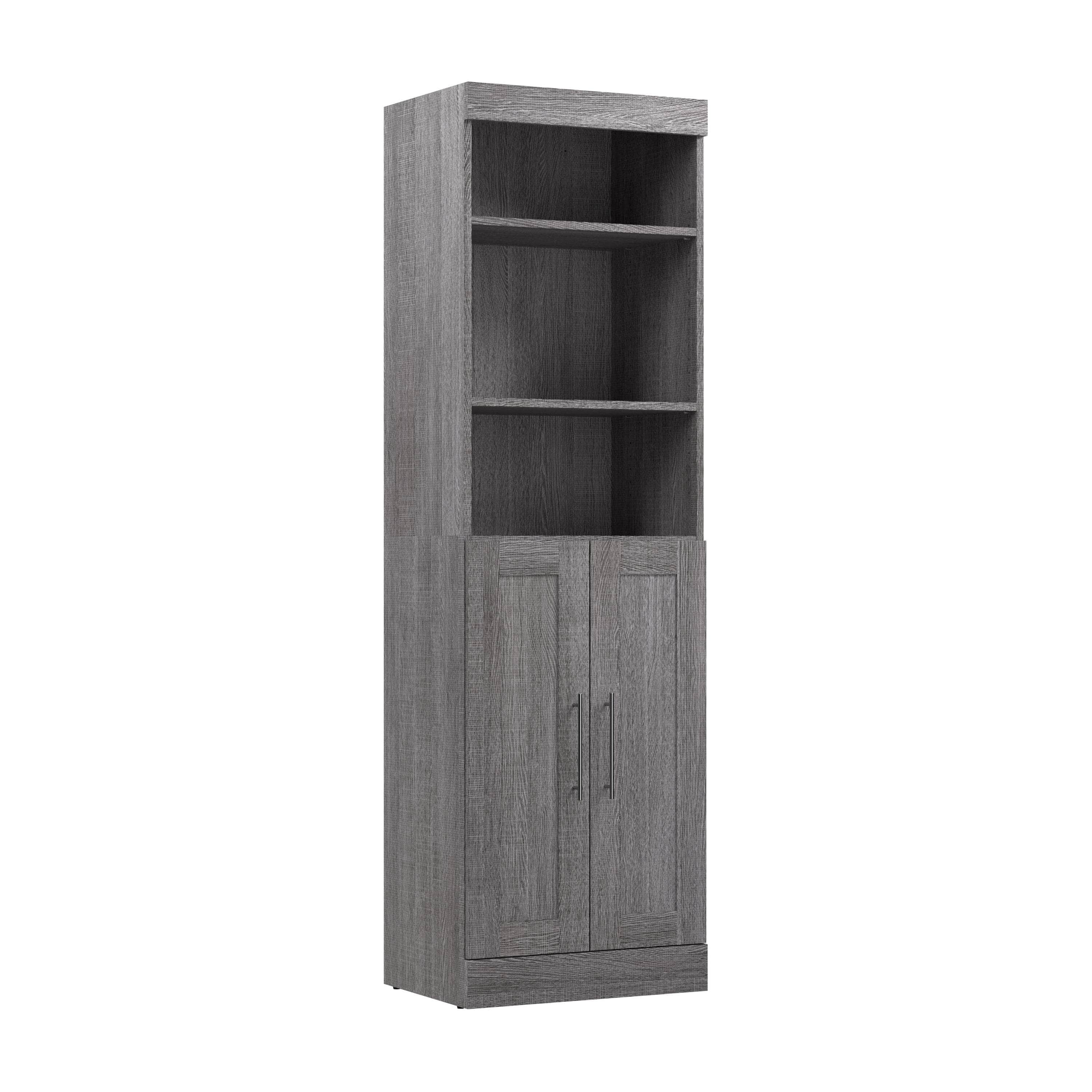 25W Closet Organizer with Doors - 6 Color Options for Bedroom, Closet & Home Storage Organization