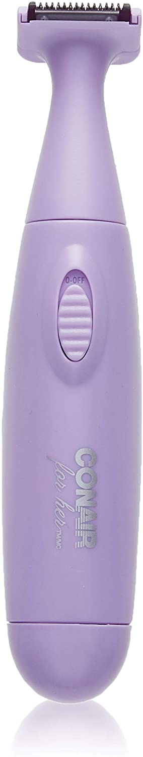 CONAIR Ladies 7 Piece Trimming Set - LT10WPURC Purple Hair Clipper Kit with Multiple Attachments for Women's Haircut & Grooming at Home or Salon