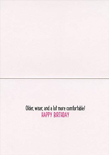 Avanti Press Funny Women's Stretching Underwear Birthday Card - Humorous Feminine Greeting Card for Her - Perfect for Birthdays, Gifts & Special Occasions