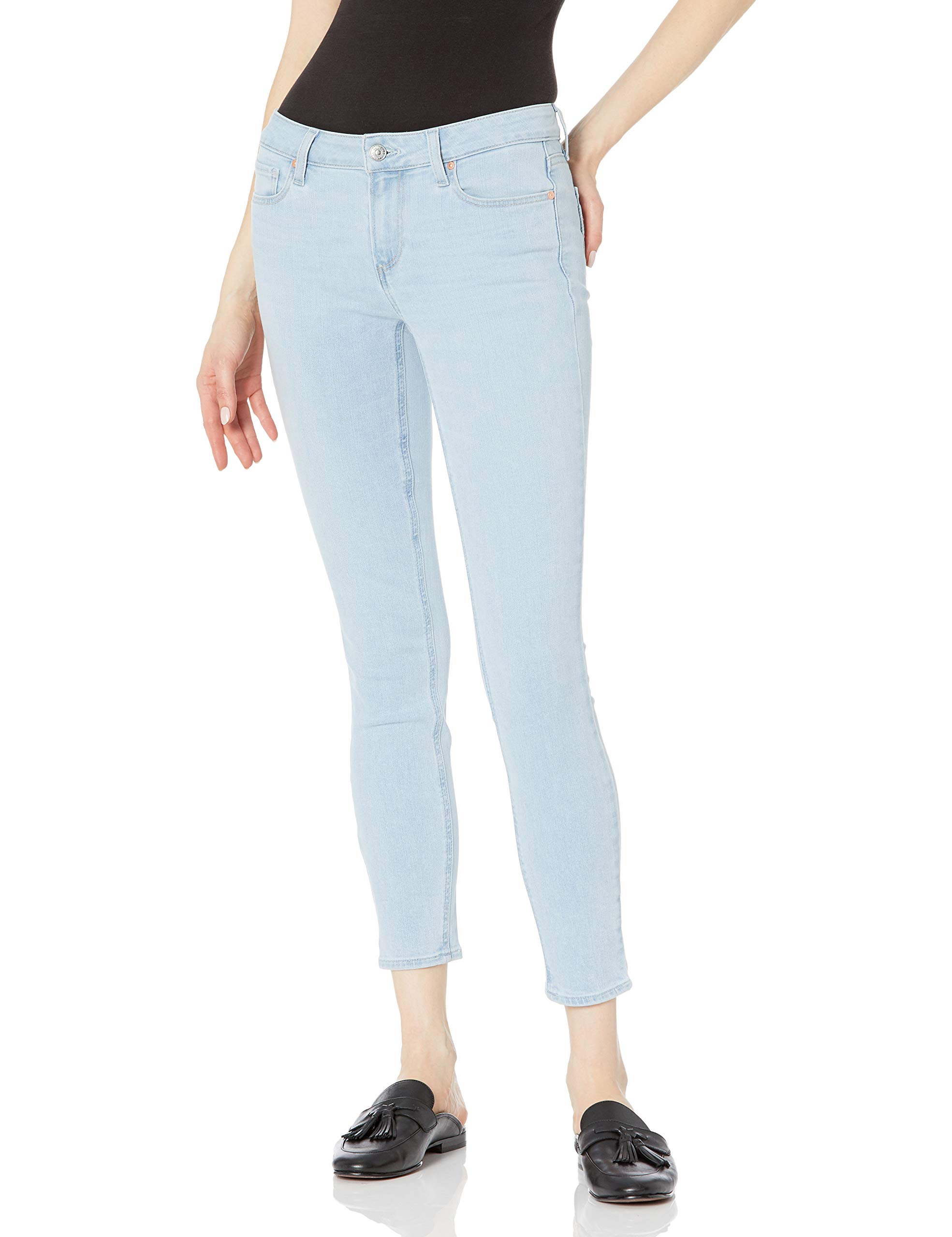 PAIGE Women's Verdugo Transcend Vintage Mid Rise Ankle Jeans - Stylish Distressed Denim for Casual Outfits & Everyday Wear
