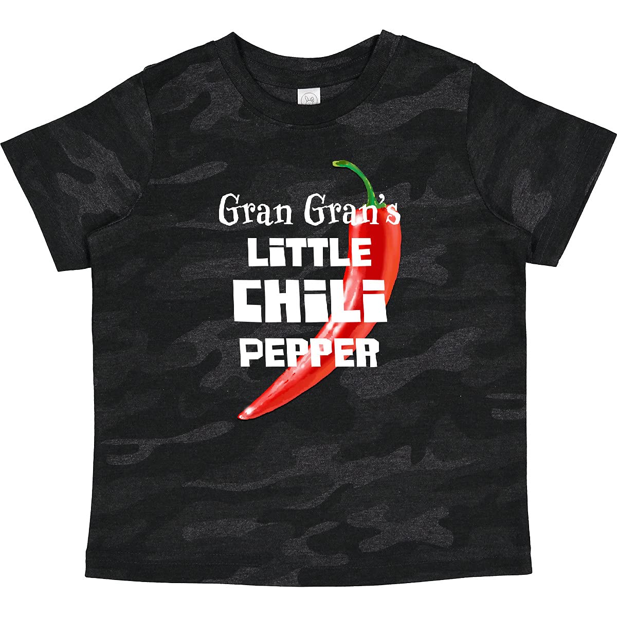 Inktastic Gran Gran's Little Chili Pepper Toddler T-Shirt - Cute Baby Clothes for Boys & Girls - Perfect for Family Photos, Playdates & Everyday Wear